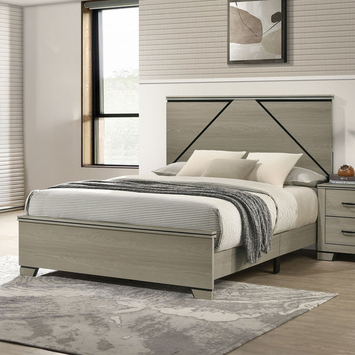 Queen Bed w/LED