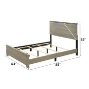Queen Bed w/LED
