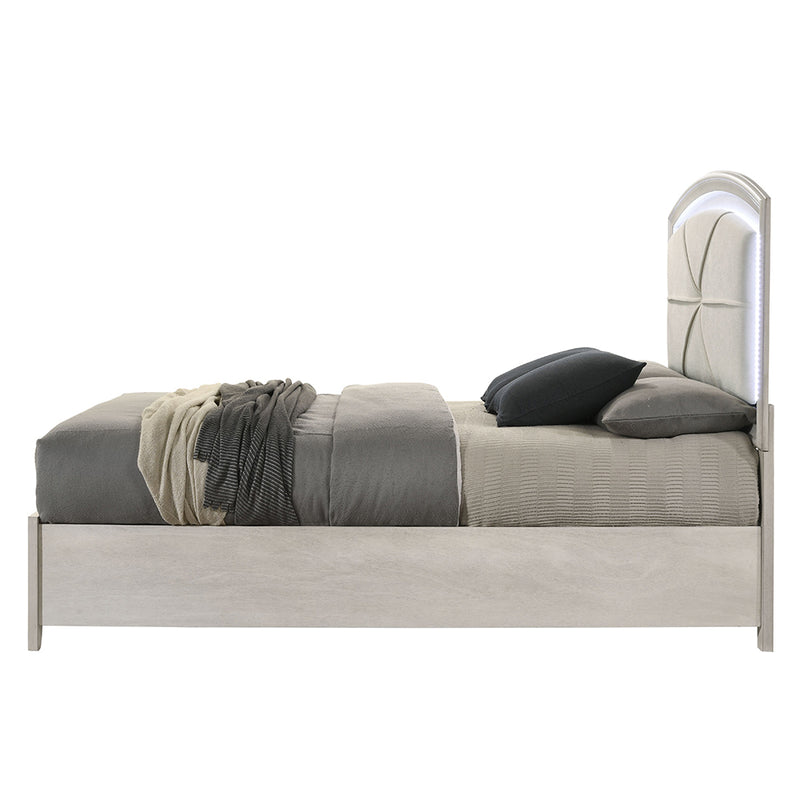 EK Bed w/Storage & LED