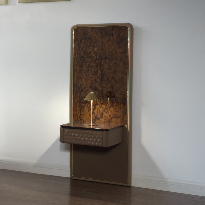 Nightstand W/Wall Pier (EK)