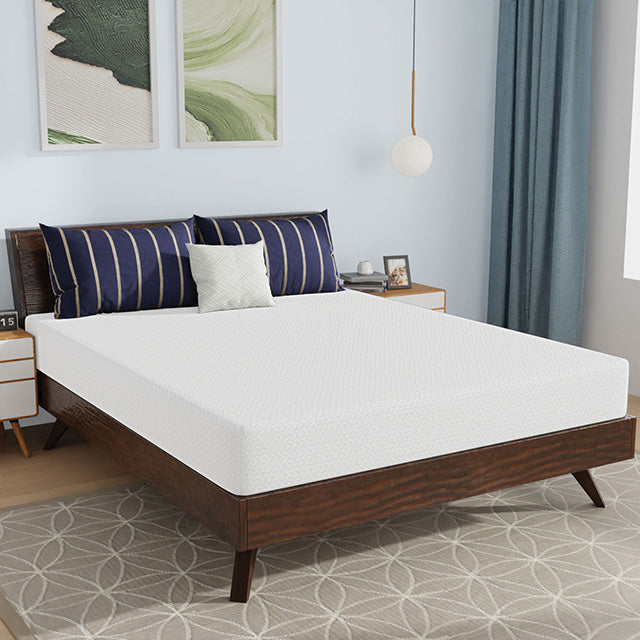 Nasturtium 8" Queen Bamboo Charcoal Infused Memory Foam