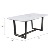 Dining Table w/Natrual Marble Top