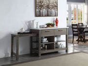 Kitchen Island w/Pull Out Table