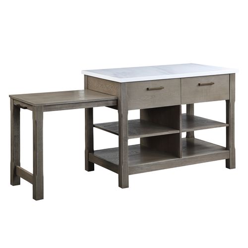 Kitchen Island w/Pull Out Table