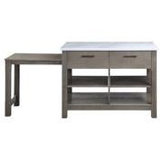 Kitchen Island w/Pull Out Table