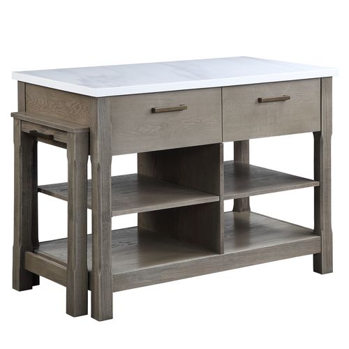 Kitchen Island w/Pull Out Table