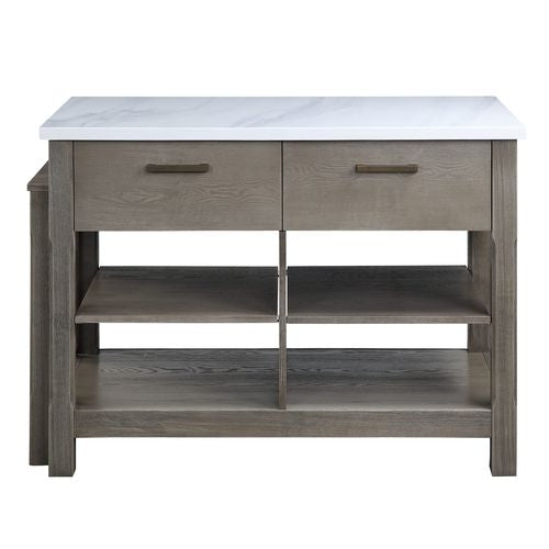 Kitchen Island w/Pull Out Table