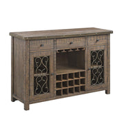 Server w/Cup Holder & Wine Rack