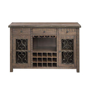 Server w/Cup Holder & Wine Rack