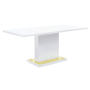 Dining Table w/Pedestal Base