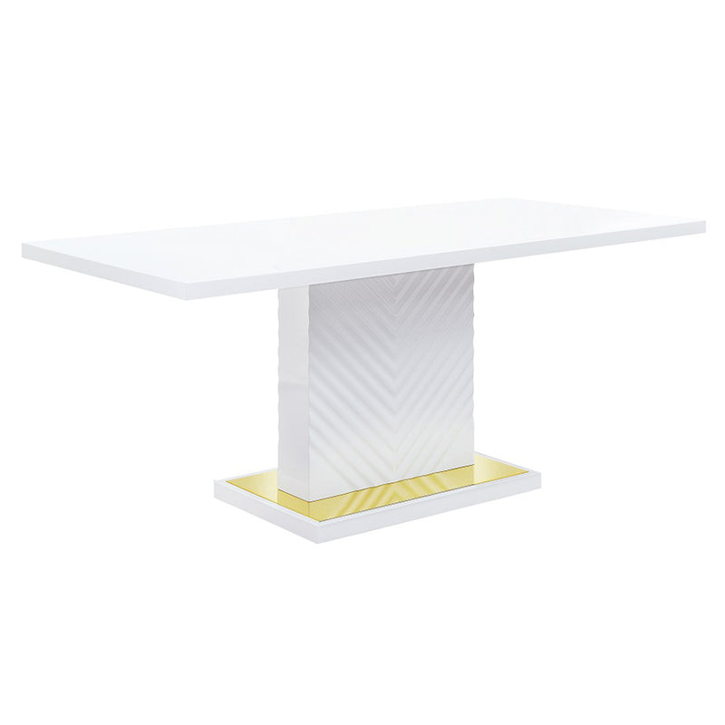 Dining Table w/Pedestal Base