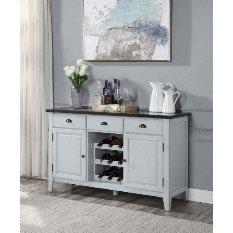 Server w/Natrual Marble Top