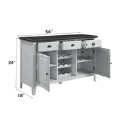 Server w/Natrual Marble Top
