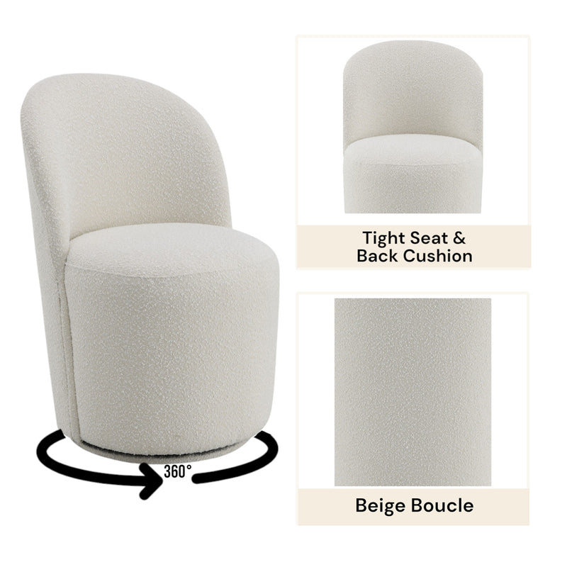 Side Chair w/Swivel (Set-2)