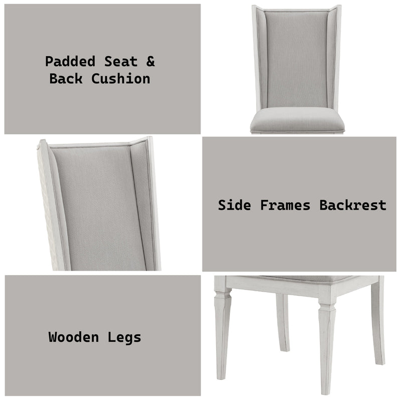 Upholstered Side Chair (Set-2)