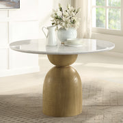 Round Dining Table w/Natrual Marble Top