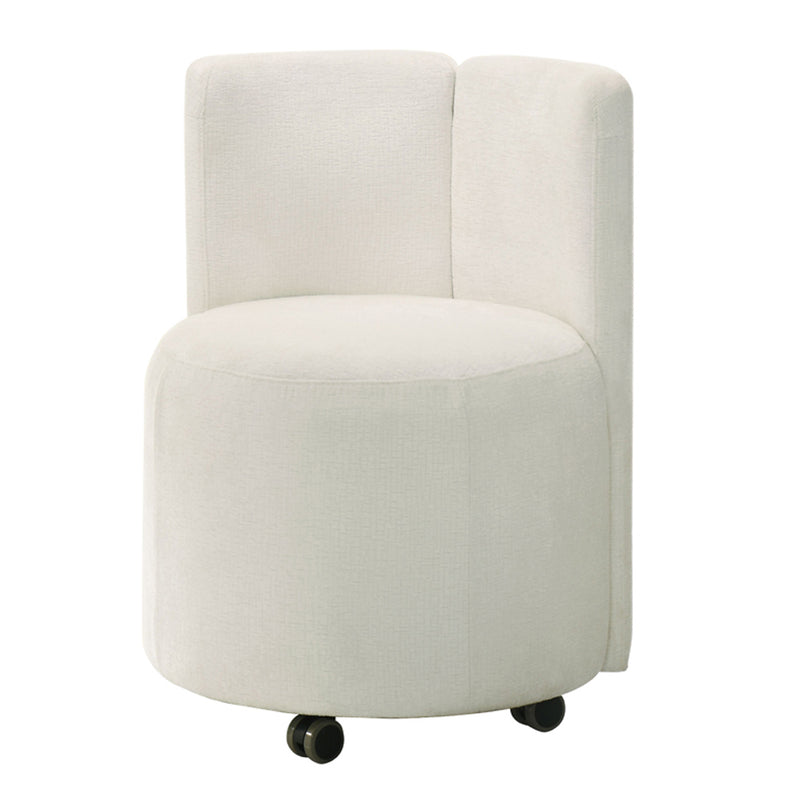 Side Chair w/Swivel Casters (Set-2)
