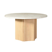 Round Dining Table w/Natrual Marble Top