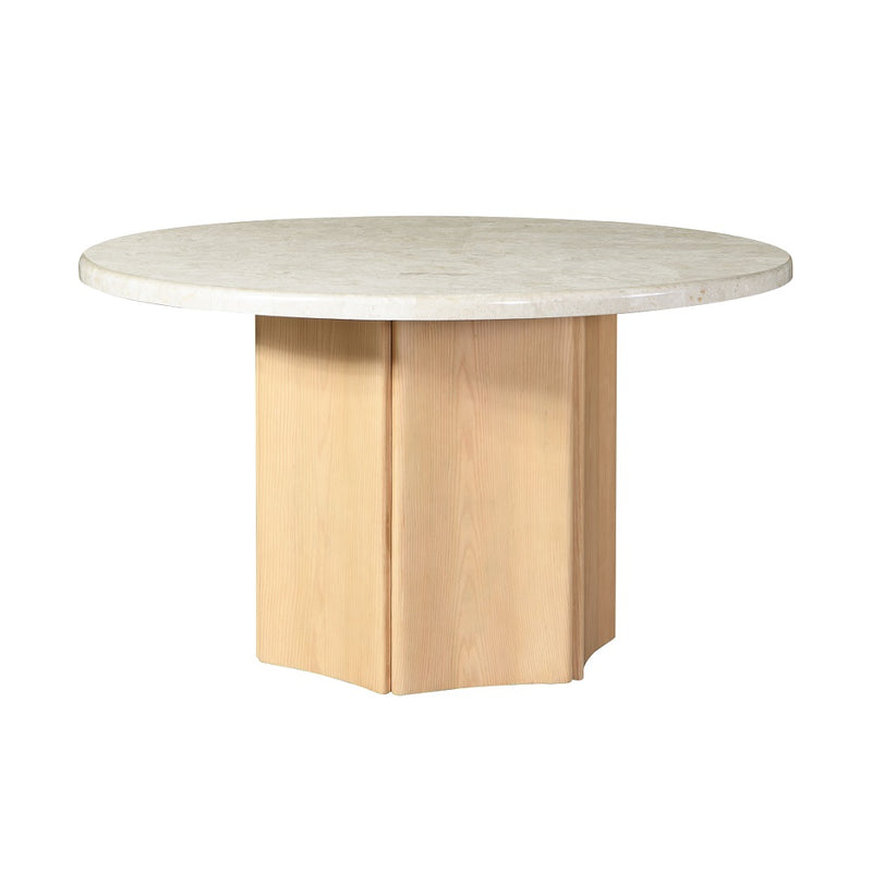 Round Dining Table w/Natrual Marble Top