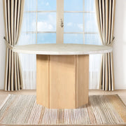 Round Dining Table w/Natrual Marble Top