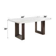 Dining Table w/Natrual Marble Top