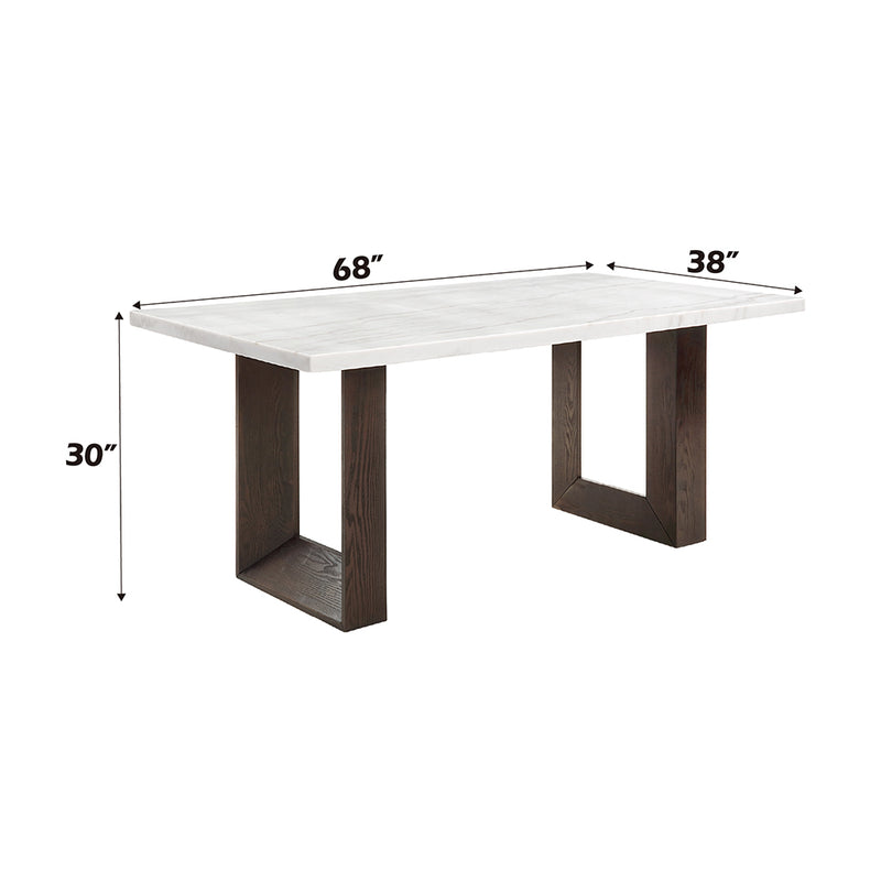 Dining Table w/Natrual Marble Top