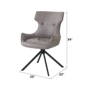 Side Chair w/Swivel (Set-2)