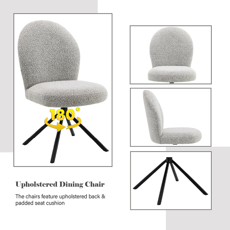 Side Chair w/Swivel (Set-2)