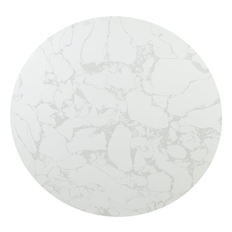 Round Dining Table w/Marble