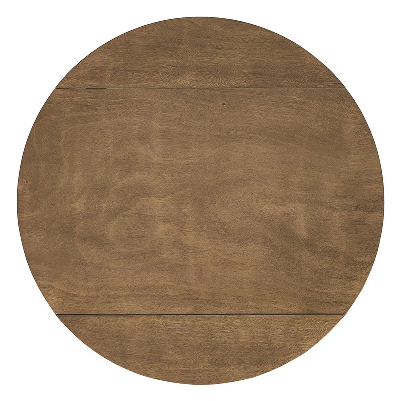 Round Dining Table w/Drop Leaf