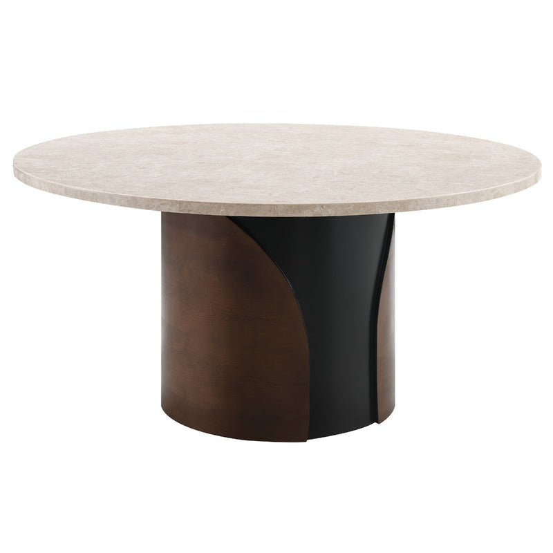 Round Dining Table w/Marble Top