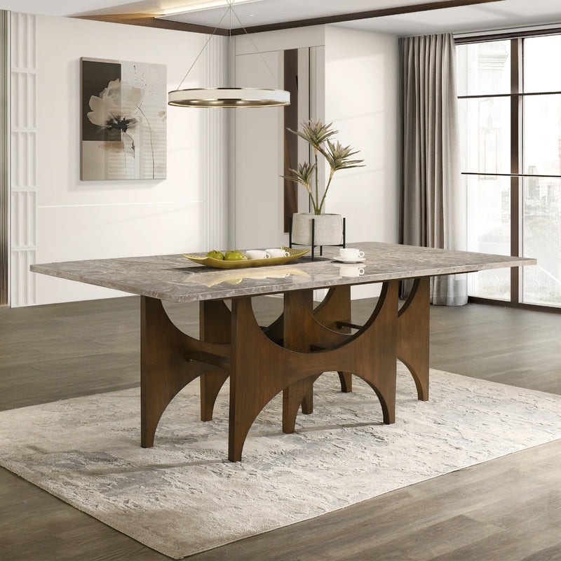 Dining Table w/Engineered Marble