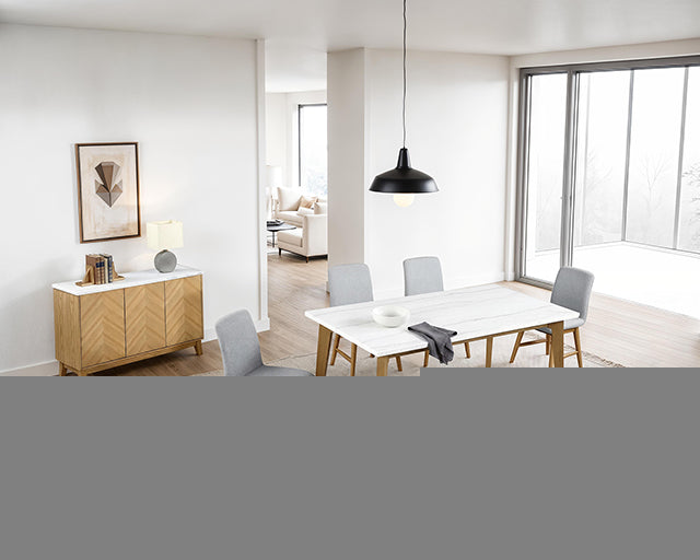 Mandier 6 Pc. Dining Table Set w/ Bench