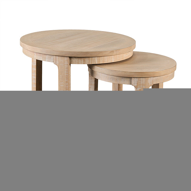 Hickory Nesting End Table