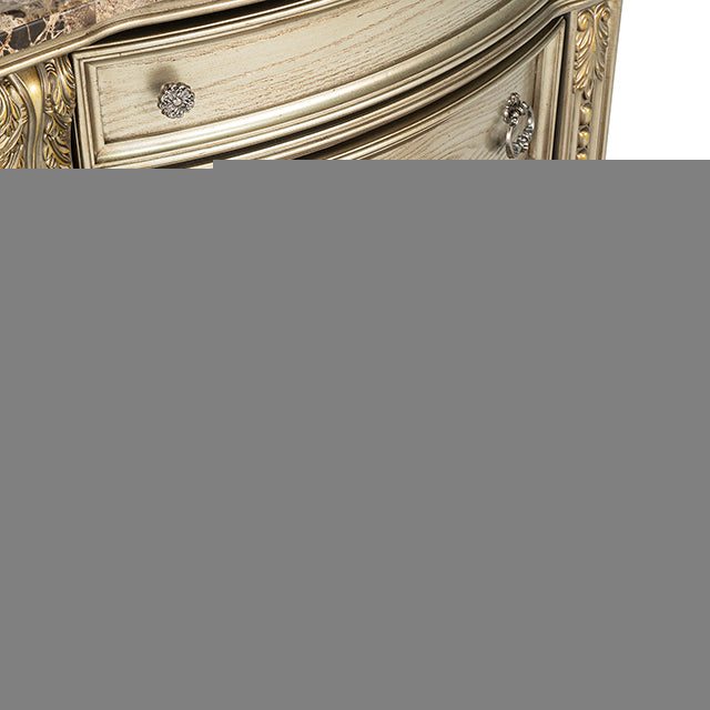 Fromberg Nightstand w/ Marble Top