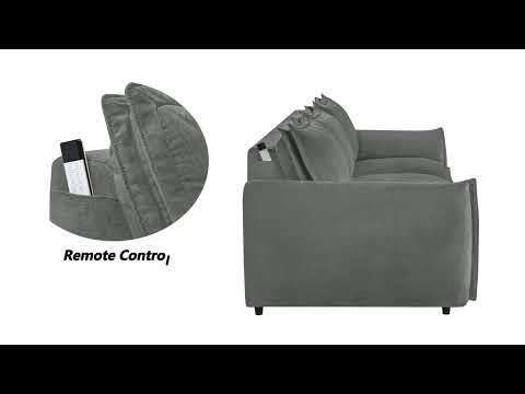 Power Sliding Sofa w/Sleeper