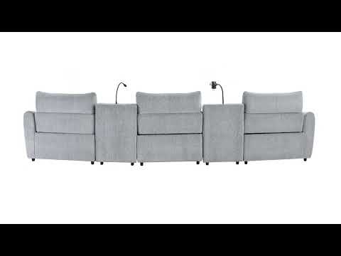 Modular Console w/Speaker & Cup Holder