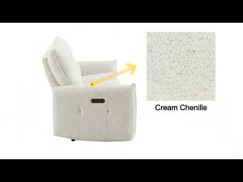 Power Motion Loveseat  w/USB Port