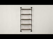 Wall Rack w/5 Shelves