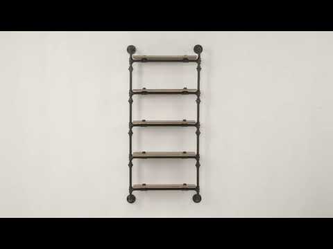 Wall Rack w/5 Shelves