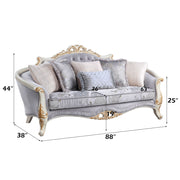Sofa w/6 Pillows