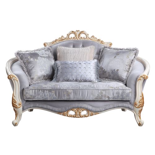 Loveseat w/4 Pillows