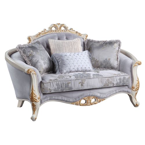 Loveseat w/4 Pillows