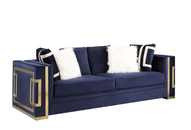 Sofa w/6 Pillows