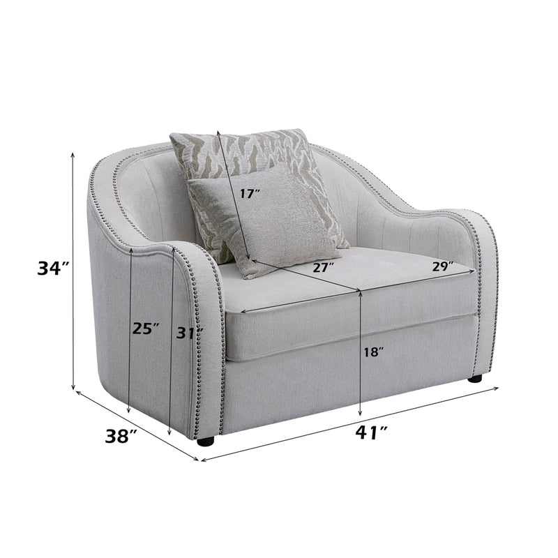 Chair w/2 Pillows