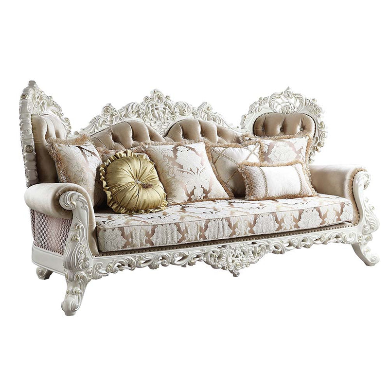 Sofa w/7 Pillows
