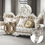 Sofa w/7 Pillows