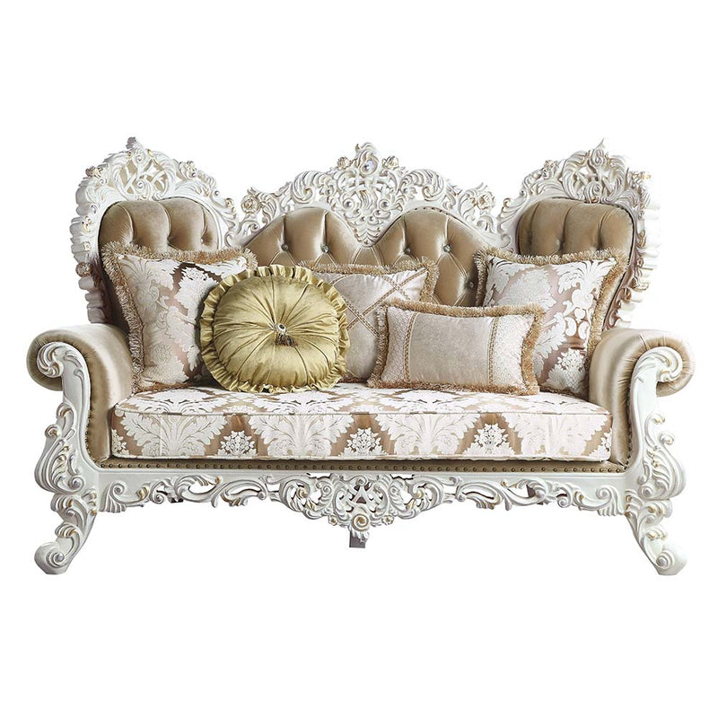 Loveseat w/5 Pillows