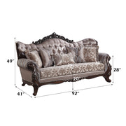 Sofa w/5 Pillows