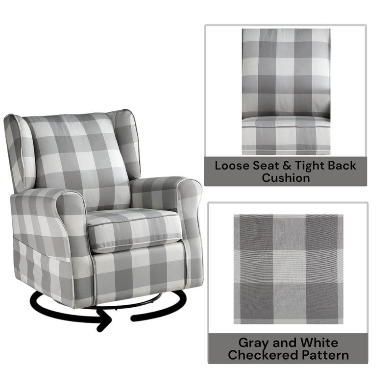 Accent Chair w/Swivel